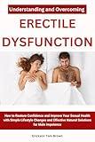 Understanding and Overcoming Erectile Dysfunction: How to Restore Confidence and Improve Your Sexual Health with Simple Lifestyle Changes and Effective Natural Solutions for Male Impotence