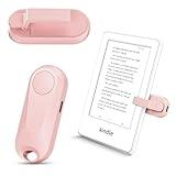 RF Remote Control Page Turner for Kindle Paperwhite Oasis eReaders Kobo,Camera Video Recording Remote Triggers, Page Turner for ipad Tablets Reading Novels Comics (Pink)