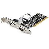 StarTech.com PCI Serial Parallel Combo Card with Dual Serial RS232 Ports (DB9) & 1x Parallel LPT Port (DB25) - PCI Combo Adapter Card - PCI Expansion Card Controller - PCI to Printer Card (PCI2S1P2)