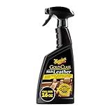 Meguiar's Gold Class Rich Leather Cleaner and Conditioner 3-in-1 Spray, Non-Greasy Car Leather Cleaner and Conditioner Treatment with Advanced UV Protection, 15.2 Oz Spray Bottle