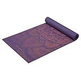 Gaiam Yoga Mat Premium Print Extra Thick Non Slip Exercise & Fitness Mat for All Types of Yoga, Pilates & Floor Workouts, Athenian Rose, 6mm