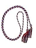 Honors Graduation Graduation Honor Cord | Perfect for College University, High School Graduation Regalia Cords Designed in the USA 200 Plus Color Selection | Red/White/Royal Blue with Mixed Tassel