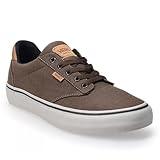 Vans Men's Atwood Deluxe Sneaker, Deluxe Textile Walnut/Grey, 8.5 M US