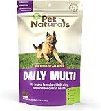 Pet Naturals Daily Multivitamin for Dogs, Veggie Flavor, 30 Chews - Yummy Chews with Amino Acids, and Antioxidants - Supports Energy, Metabolic Function and Pet Wellness