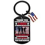 Veterans Day Thank You for Your Service for Women Men Military Appreciation Retirement Keychain Gifts for Veteran Soldiers Army Challenge Key Chains Gift for Veterans Service in United States Navy