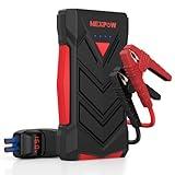 NEXPOW Portable Jump Starter,12V Car Battery Jump Starter Power Pack with USB Quick Charge (Up to 7L Gas or 5.5L Diesel Engine) Battery Booster with Built-in LED Light