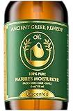 Ancient Greek Remedy - Hydrating Face Oil for Women - Anti-Aging Serum with Organic Jojoba, Rosehip, Sweet Almond, Olive, and Vitamin E - Fast Absorbing Body Oil for Dry Skin - Fragrance Free, 4 fl oz