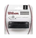 WILSON Sporting Goods Classic Contour Replacement Tennis Racquet Grip, Black, One Size (WRZ4203BK)