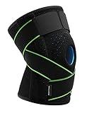 Bodyprox Knee Brace with Side Stabilizers & Patella Gel Pads for Knee Support