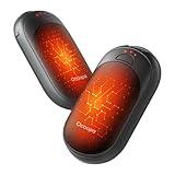 OCOOPA Magnetic Hand Warmers Rechargeable 2 Pack, Fast-Heat, UL Electric Portable Pocket Heater, Ultra-Thin Gloves, Hunting Accessories, Golf, Camping Gear, Women Purse Must Haves, Men Gifts, UT3 Lite