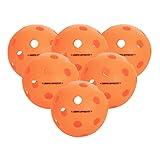 Onix Popular Fuse Indoor Pickleball Balls are Ready to Play Immediately Out of The Box - The Balls Offer Superior Balance and a consistent Feel. 6 Pack – Orange – Pickleball Marketplace