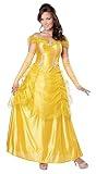 California Costumes Women's Classic Beauty Fairytale Princess Long Dress Gown, Yellow, X-Large