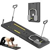 Pafal Pilates Board, Multifunctional Abdominal Board, Ab Core Trainer, Ab Trainer Machine, Ab Board, Exercise Board, Abs Workout Equipment, Core Workout Equipment (Black)