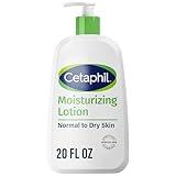 Cetaphil Face & Body Moisturizer, Hydrating Moisturizing Lotion for All Skin Types, Suitable for Sensitive Skin, NEW 20 oz, Fragrance Free, Hypoallergenic, Non-Comedogenic