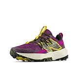 New Balance Women's Dynasoft Tektrel V1 Trail Running Shoe, Purple Fuchsia/Black/Ginger Lemon, 10