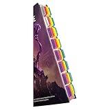 Book Tabs for The Dungeons & Dragons 2014 Dungeon Master's Guide. Laminated, Durable, Color-Coded Repositionable Tabs (Book not Inlcluded)