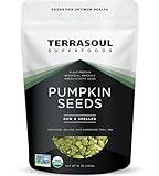 Terrasoul Superfoods Organic Pumpkin Seeds, 16oz - Raw, Unsalted, Superfood for Snacking & Salad Boost
