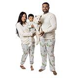 Burt's Bees Baby Unisex Baby Womens Family Jammies Matching Holiday Organic Cotton Pajamas, Winter Cabin 2024, Medium