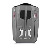 Radar Detector, Car Radar Speed Radar Detector Long Range Radar Detection 360 Degree Protection Automatic Detection Vehicle Speed Alarm System Voice Alerts Led Display City Highway Mode