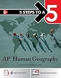 5 Steps to a 5: AP Human Geography 2025: Practice AP Tests + AP Content Review + Digital Exams