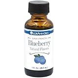 LorAnn Oils Super Strength Flavoring - Used For Candy Making, Flavoring Extracts, Baking, Hard Candy, and Flavor Oils - Bold, Natural Flavors 4X Stronger Than Extracts - Blueberry, 1 fl oz