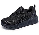 Skechers Women's Relaxed Fit Max Cusioning Elite SR Outsole Health Care Professional Shoe, Black, 8