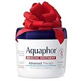 Aquaphor Healing Ointment, Advanced Therapy Skin Protectant, Dry Skin Body Moisturizer, Multi-Purpose Healing Ointment, For Dry, Cracked Skin & Minor Cuts & Burns, 14 Oz Jar