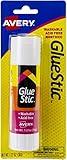 Avery Glue Stick White, Washable, Nontoxic, 1.27 oz. Permanent Glue Stic, 1pk (00191)