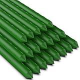 4Feet 48inch Garden Stakes Sturdy Plant Sticks Support Tomato Stakes for Vegetable,Pack of 20