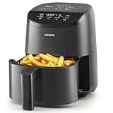 COSORI 2.1-Quart Air Fryer, Small 4-in-1 Air Fryer Perfect for Simple Meals and Snack, Easy to Leftover Food to Crispy, Up to 97% Less Oil, 30 In-App Recipes, Nonstick & Dishwasher-Safe Basket