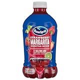 Ocean Spray Strawberry Margarita Cocktail Mixer, Drink Mixer Made with Real Fruit Juice, 32 Fl Oz Bottle (Pack of 1)