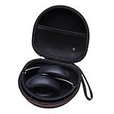 Headphone Case Compatible with BERIBES/TOZO/KVIDIO/Beats/Soundcore Anker/JBL Noise Cancelling Over-Ear Headphones, Black