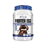 Gaspari Nutrition Proven Egg, 100% Egg White Powder, 25g Protein, Keto Friendly, Dairy, Lactose, and Soy Free (2 lbs, Chocolate)