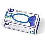 Medline FitGuard Touch Nitrile Exam Gloves, 300 Count, Medium, Powder Free, Disposable, Not Made with Natural Rubber Latex, Excellent Sense of Touch for Medical Tasks, Durable for Household Chores