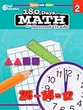 Shell Education 180 Days of Math for Second Grade (180 Days of Practice)