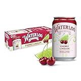 Waterloo Sparkling Water, Cherry Limeade Naturally Flavored, 12 Fl Oz Cans, Pack of 12 | Zero Calories | Zero Sugar or Artificial Sweeteners | Zero Sodium