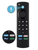 3rd GEN Replacement Voice Remote L5B83G Compatible for Smart Fire-TV-Stick (4K, Max, Lite), Smart TVs Cube (1st Gen, 2nd Gen), Smart TVs Stick(2nd Gen,3rd Gen), Compatible with Toshiba, Omni Remote