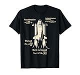 Rocket propulsion - Rocket science, Aerospace Engineering T-Shirt