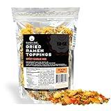 The Ramen Bae - Spicy Garlic Mix, Dried Ramen Toppings - Ramen Toppers - 14oz