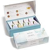 Tea Forte Wellbeing Organic Wellness Tea, Petite Presentation Box Tea Gift Set Sampler, 10 Count, 2 of Each Variety Individually Wrapped Handcrafted Pyramid Infuser Bags