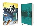 NIV, Kids' Visual Study Bible, Leathersoft, Teal, Full Color Interior: Explore the Story of the Bible---People, Places, and History