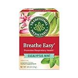 Traditional Medicinals - Breathe Easy Seasonal Tea - Promotes Respiratory Health - 16 Tea Bags