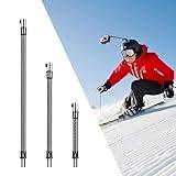 SEASKY T1-2 Carbon Fiber Extension Pole Rod Standard Set Sports Camera Third Person View Video Accessory for GoPro Hero 13/12/11/10/9/8 for DJI osmo Action 5/4/3/2 Sports Camera Accessories