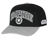 Star Wars Adult Galactic Empire Embroidered Precurve Snapback Hat for Men and Women