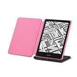 All-new Amazon Kindle Paperwhite Signature Edition Essentials Bundle including All-new Kindle Paperwhite Signature Edition (32GB) - Raspberry, Fabric Cover-Raspberry, and Wireless Charging Dock