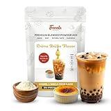 Fanale Premium Creme Brulee Flavor Powder | Bubble Tea Flavoring Powder | Perfect for Baking, Smoothies, and Drinks - 2.2 lb 1kg | PWD288