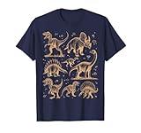 Dinosaur Paleontology Science Biology T-Rex Vintage Graphic T-Shirt