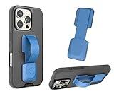 Smartish Phone Grip Loop - Prop Tart - Pop Out Finger Strap and Holder with Kickstand [Compatible with All iPhone & Android Phones] Stick On Phone Ring for All Phone Models - Blues on The Green