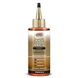 African Pride Black Castor Miracle Hair & Scalp Sealing Oil – Hair Oil with Black Castor, Tea Tree & Soybean Oil for Moisture Lock, Scalp Relief & Growth Support | 6oz