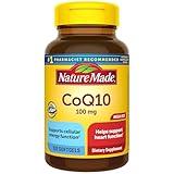 Nature Made CoQ10 100mg, Dietary Supplement for Heart Health Support, 120 Softgels, 120 Day Supply